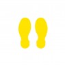 Znacznik podłogowy stopy żółty