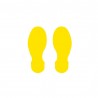Znacznik podłogowy stopy żółty