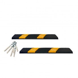 Ograniczniki parkingowe ZT 110 cm + elementy montażowe