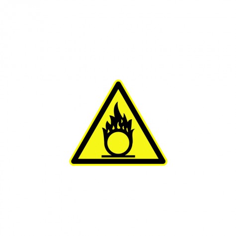Znacznik 5s "Niebezpieczeństwo pożaru, materiały utleniające"