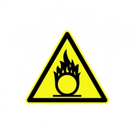 Znacznik 5s "Niebezpieczeństwo pożaru, materiały utleniające"
