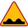 A-11 Nierówna droga - znak drogowy ostrzegawczy