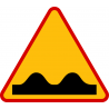 A-11 Nierówna droga - znak drogowy ostrzegawczy