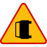 A-34 Wypadek drogowy - znak drogowy ostrzegawczy