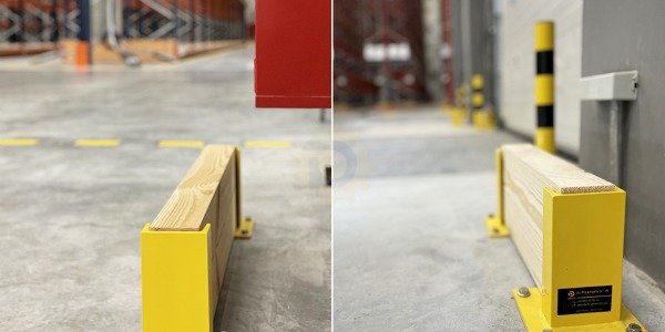 Produkcja i montaż - odbojnice stalowe, drewniane